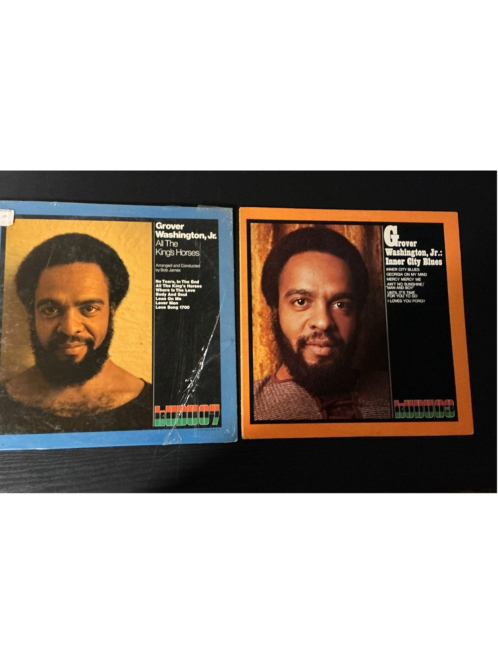 Grover Washington Jr. Vinyl LP Lot - Inner City Blues & All The King's Horses.